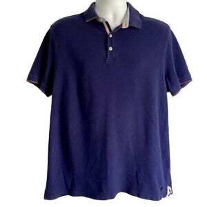 John Bartlett Consensus Blue Polo Shirt Mens Large